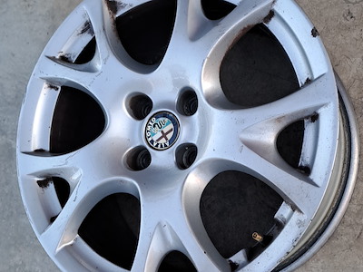 DISCO RUOTA ANT. IN LEGA 16" SX