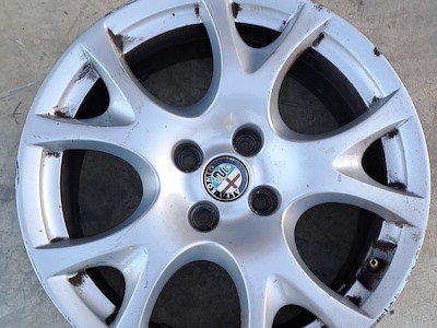 DISCO RUOTA ANT. IN LEGA 16" SX