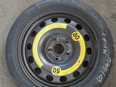 DISCO RUOTA SCORTA   NERO