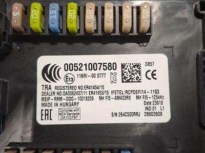 KIT CENTRALINA INIEZIONE