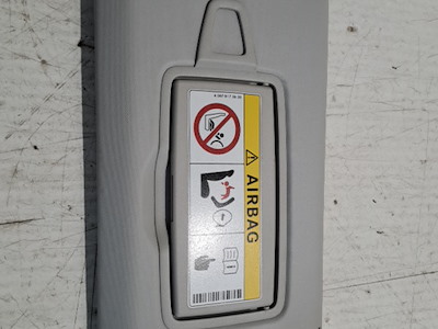 ALETTA PARASOLE PARABREZZA   GRIGIO DX