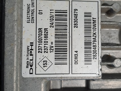 CENTRALINA INIEZIONE  02/11>